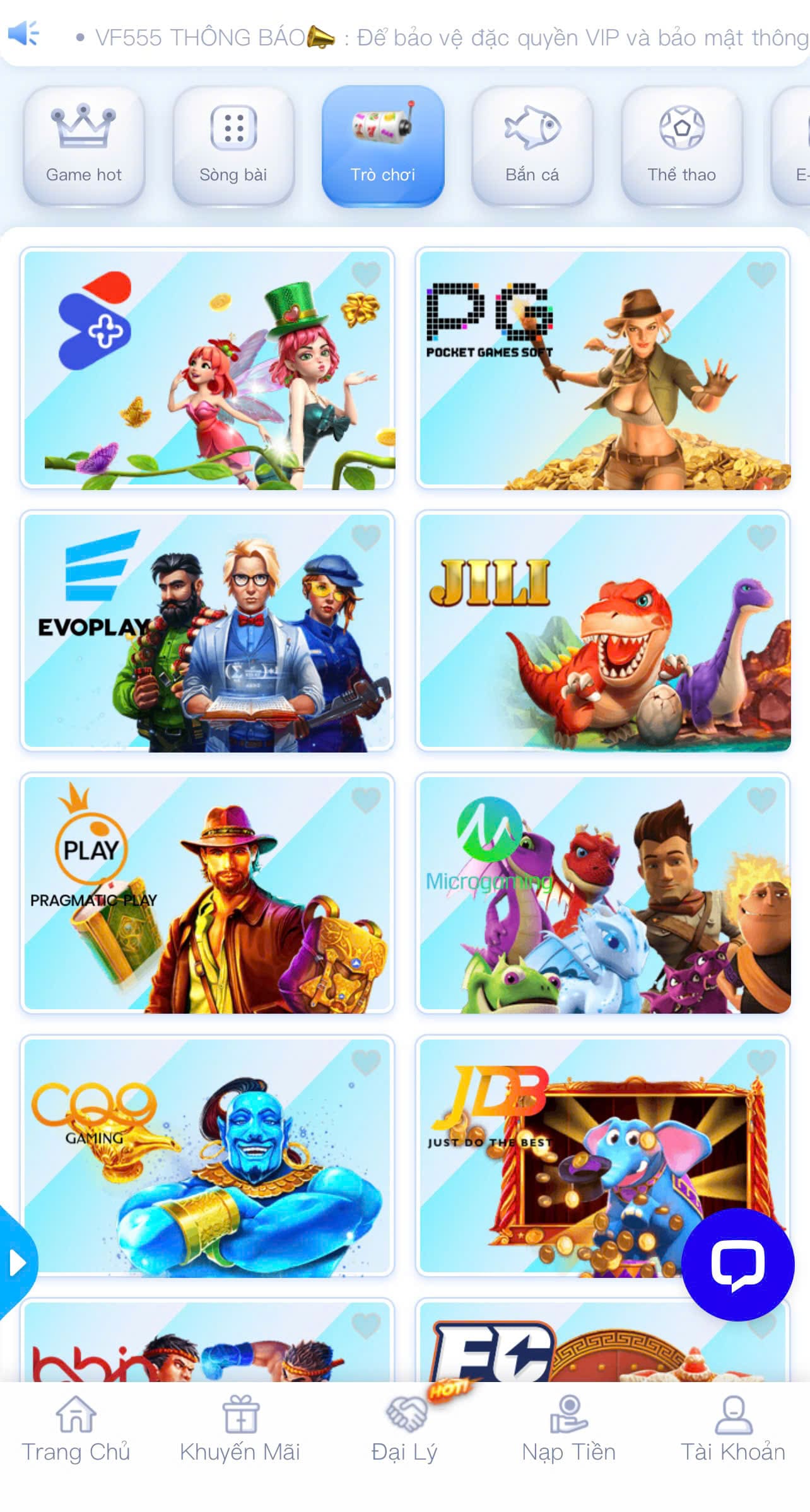 songbai555 - ứng dụng điện thoại